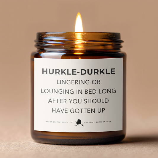 Hurkle-Durkle- Coconut Apricot Wax